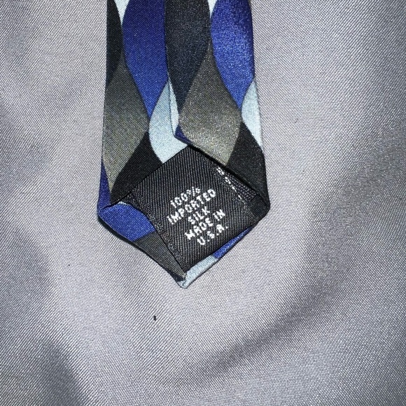 Grateful Dead silk neck tie Blue/black/gray - Picture 4 of 4